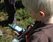 Barn med GPS